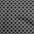 thumbnail image 1 of oneOone Viscose Chiffon Black Fabric Geometrical Sewing Craft Projects Fabric Prints By Yard 42 Inch Wide, 1 of 4