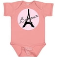 thumbnail image 3 of Inktastic Bonjour Girls Baby Bodysuit, 3 of 5