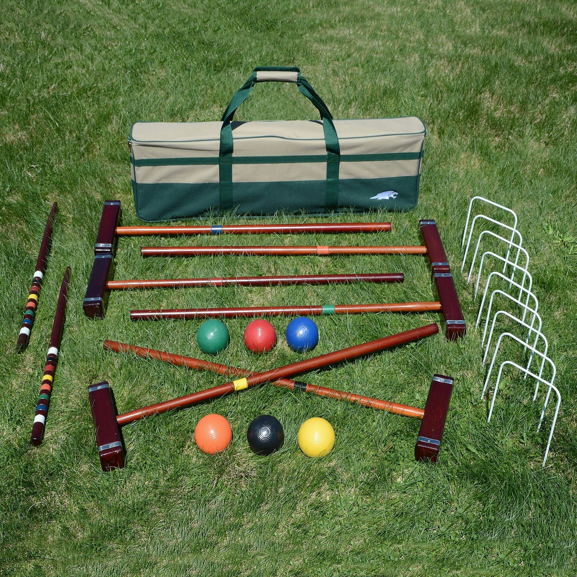 Lion Sports Platinum 6Player 33" Croquet Set