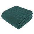 thumbnail image 4 of American Soft Linen Luxury 35x70 Jumbo Large Bath Towel, 100% Cotton Turkish Bath Towel Sheet, Teal, 4 of 9