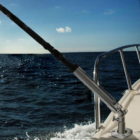 Outrigger Rod Holders 316 Stainless Steel 360 Degree Adjustable Swivel Marine Grade Fishing Rod Pole Holders for Boat Kayak Yacht Camper RV$$Watercraft