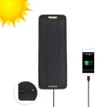 thumbnail image 3 of Powered Car Boat Solar Panel Battery Charger Maintainer Car Motorcycle Towing Boat RV 12V5W, 3 of 7