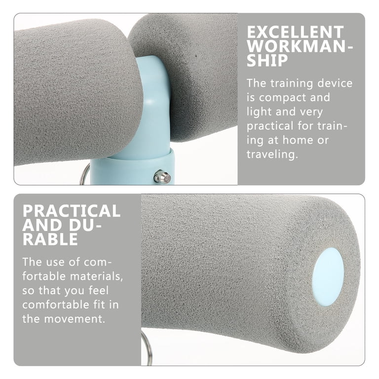 LABSERRON Portable Sit Up Assist Device Sky-Blue PP ABS Foam Fitness ...