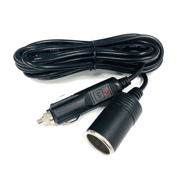 MEGAWHEELS Car Extension Cable Cigarette Lighter Cord High Power 12V