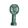 thumbnail image 4 of Ventilador de mano portátil Ventilador de bolsillo de refrigeración de 5 velocidades Soporte plegado silencioso Eléctrico verde perfecl Abanico portátil, 4 of 8