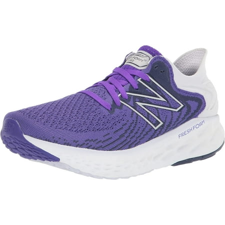 New Balance Womens Fresh Foam 1080 V11 Running Shoe 7 Deep Violet/Silent Grey