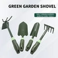 thumbnail image 7 of Green Stainless Steel Horticultural Shovel with Rubber Handle, Planting and Gardening Tool for Flowers and Vegetables, Small Plant Shovel for Outdoor Land Plowing, 7 of 7