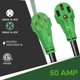 thumbnail image 3 of Cable de extensión RV/EV RVGUARD de 50 amperios y 4,5 m con indicador de alimentación, 3 of 6