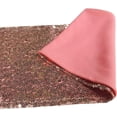 thumbnail image 7 of 5/10/20pcs Sequin Chair Sashes 5.9"x13.78" Stretch Spandex Bands Sparkling Chair Cover Decorations for Wedding Banquet Party Festival Home Decor (Pink), 7 of 7