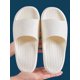 thumbnail image 1 of Preppy Pink Slippers For Women, Minimalist Single Band Slides, 1 of 2