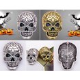 thumbnail image 2 of Minnieouse Broches para mujer Punk Rock con diamantes de imitación estilo esqueleto de Halloween regalos ropa de diseño hueco de gama alta para fiesta de Accesorios de disfraces oro antiguo Minnieouse AP004671-01, 2 of 6