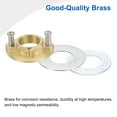 thumbnail image 3 of Female Thread Hex Lock Nut 3/4inch (19mm) Stainless Steel 304 Single Hole Faucet Lock Nuts with Gasket, 3 of 6