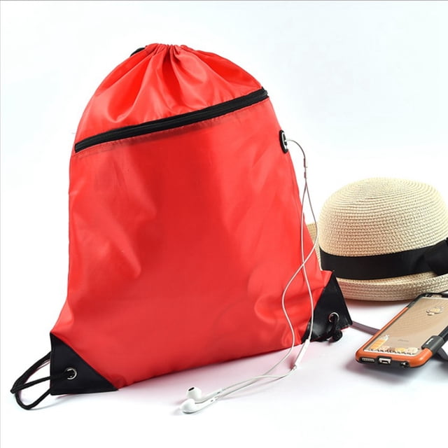 Drawstring Bag Multipurpose Waterproof Gym Sackpack Drawstring Storage Pouch