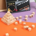 thumbnail image 3 of Pungan Wood Blocks 300 Pcs Wooden Cubes Wood Blocks For Crafts Small Wooden Cubes Unfinished Wood Blocks Wood Squares For Decorations,0.59"X0.59"X0.59", 3 of 10
