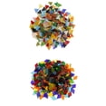 thumbnail image 1 of 550 Pieces Multicolor Puzzle Mosaic Glass Mosaic Tiles Ornaments, 1 of 8