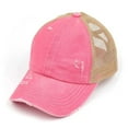 thumbnail image 2 of C.C Multi Level Crisscross Pony Cap, 2 of 8