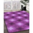 thumbnail image 2 of Ahgly Company Indoor Rectangle Patterned Medium Violet Red Pink Area Rugs, 2' x 4', 2 of 6