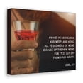 thumbnail image 7 of Scripture Walls The New Wine Joel 1:5 Bible Verse Canvas Christian Wall Art Ready to Hang Unframed, 7 of 7