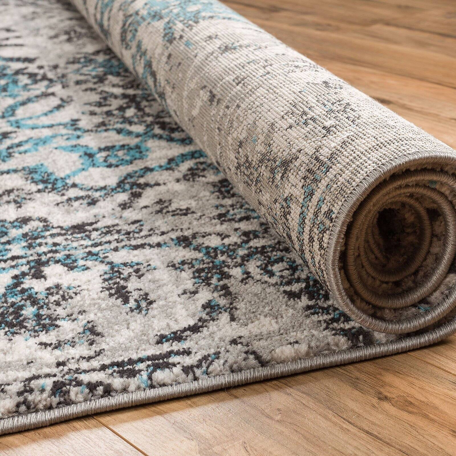 Well Woven 22874 Sydney Vintage Sheffield Grey Traditional Distressed Oriental Area Rug - 3 ft. 3 in. x 4 ft. 7 in.