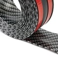 thumbnail image 3 of Carbon Fiber Car Front Bumper Door Edge Pedal Anti-collision Sticker Trim Strip, 3 of 10