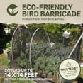 thumbnail image 3 of DeWitt Deluxe Bird Barricade Mesh Netting, Fruits & Vegetables Protection Net, 14x14 Inch, 3 of 7