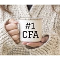 thumbnail image 3 of Koyal Wholesale Stainless Steel Campfire Coffee Mug Thank You Gift, #1 CFA Certified Financial Analyst, 3 of 4