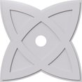 thumbnail image 1 of Ekena Millwork CMP36CM-05000 36 Po OD x 5 Po ID Carré Cosmo Architecture Grade PVC Contemporain Médaillon de Plafond, 1 of 1