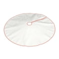 thumbnail image 2 of Kll White Christmas Tree Skirt 36",Party Decorations Farmhouse For Christmas Decorations Holiday Party, 2 of 8