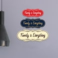 thumbnail image 4 of Signs ByLITA Designer Family is Everything Durable ABS Plastic Laser Engraved Easy Installation Elegant Design Sign (Black Gold) - Medium, 4 of 8