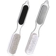 thumbnail image 1 of 4 In 1 Foot Pu Brush Combines Foot File Callus Remover With Pu File Scrub Foot Care Tool For Women Men Foot Salon Or Home Use2pcs-, 1 of 5