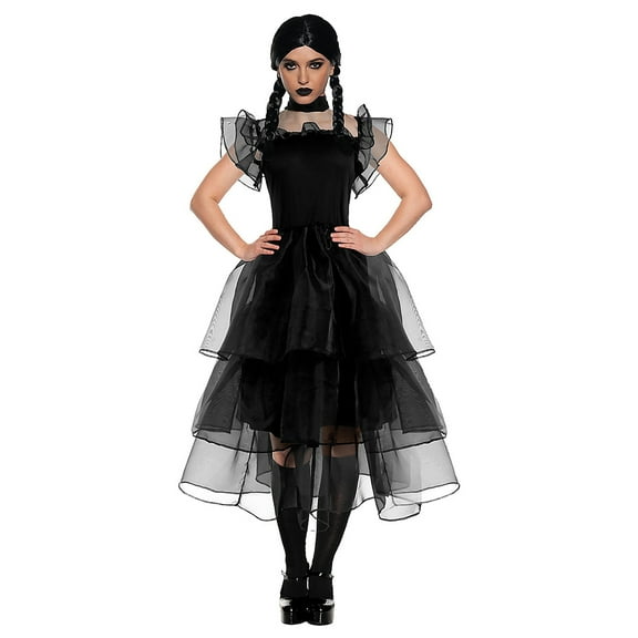 Underwraps UR30865SM Womens Gothic Prom Dress Costume - Small 4-6