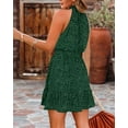 thumbnail image 4 of Sherrylily Summer Dress for Women Chiffon Blouses Skirt Spaghetti Sleeveless Tops Halter Ruffle Dresses, 4 of 4