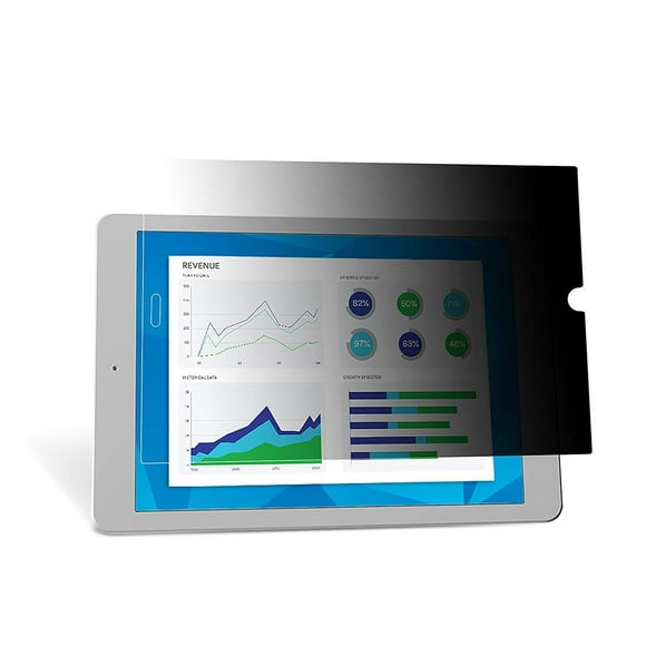 Filtre de confidentialité 3M(MC) pour iPad Air 1/2/Pro 9,7, paysage, 9,7 po