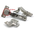thumbnail image 3 of TuseyRxln 45 Degree Corner Hinge 35mm with Damper for Multi Side Door Soft Close Hinges for Corner Folding Doors Cupboard Furniture Kitchen Set of 4, 3 of 5