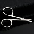 thumbnail image 3 of FACEGA Pointed Curved Face Design Eyebrow Scissors Trimming Fluff Scissors Beard Scissors Beauty Scissors, 3 of 7