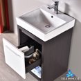 thumbnail image 2 of Milan 20" w/ Medicine Cabinet (Silver Grey & Glossy White), 2 of 2