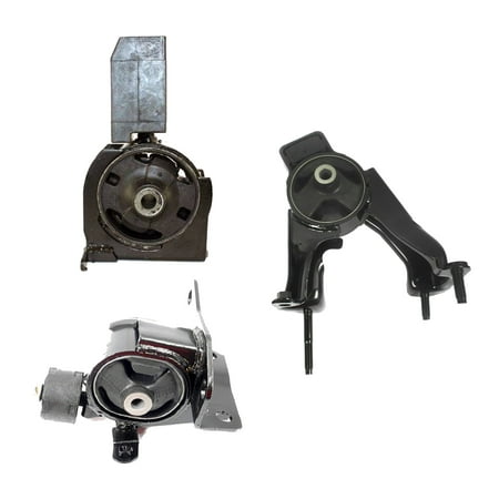 For 03-08 Toyota Corolla 1.8L FWD 62063 4220 4218 Set 3PCS Engine Motor and Transmission Mount 03 04 05 06 07