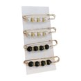 thumbnail image 2 of 4 Uds broche de perlas artificiales cincha Pin para cinturón para pretina Clips para chal Pin Set arreglar ropa Collar cintura Clips perla Artificial, 2 of 8