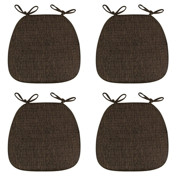 2025 New Chair Cushions for Dining Chairs U Shaped, 17x17 Inch Kitchen Chair Cushions with Ties, Non Slip Chair Pads for Dining Chairs U Shaped, Colorful Ding Room Chair Cushion