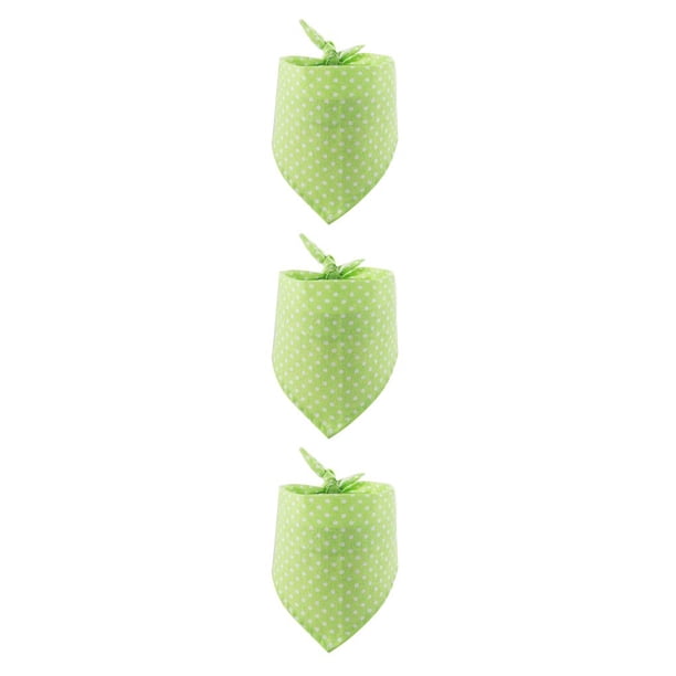 Greeniant Bufanda de baba para mascotas Manteniendo caliente Toalla triangular adorable Verde fluorescente Type1 NO1 Greeniant CBP281048