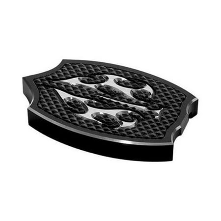 Billet Products Brake Pedal - Precision Billet ACE-360-ALL-BLK Aces Wild Billet Brake Pedal Cover - Black