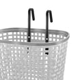 thumbnail image 3 of Baoblaze Bike Basket Front Decor Cycling Basket Trendy Practical Front Basket Handlebar Basket for Riding Parks Picnics Street Gray, 3 of 8