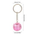 thumbnail image 3 of KOYPTL Disco Ball Keychain,Mini Christmas Balls Ornaments,12 Pcs Christmas Tree Disco Mirror Balls For Party Favors Halloween Christmas Party Decorations（2.5cm Pink), 3 of 6
