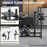 Marada Flight Simulator Cockpit Racing Steering Stand Adjustable Fit for Thrustmaster HOTAS Warthog
