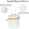 thumbnail image 5 of 2pcs-（15*17cm）Washing Machine Washing Net - Laundry Bag for Fragile Garment, Underwear, Pet Accessory, Storage and Travel- Washing Machine Washing Net, 5 of 5