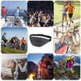 thumbnail image 5 of Riñonera para mujeres y hombres, con correa ajustable para senderismo, viajes, entrenamiento al aire libre, correr, informal, 5 of 5