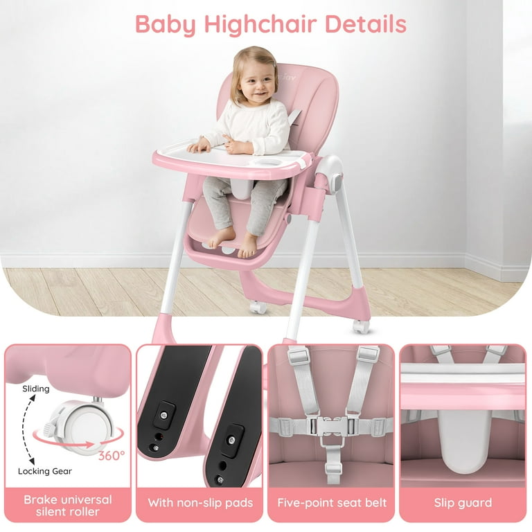 Baby Products Online - High Chair Footrest, Non-Slip Adjustable