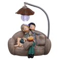 thumbnail image 1 of Cartoon Couple Design Night Light Creative Table Bedside Lamp Desktop Decoration, 1 of 3