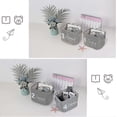 thumbnail image 5 of Fabric Desktop Storage Box Storage Basket Box Foldable Cosmetic Dressing Table, 5 of 5