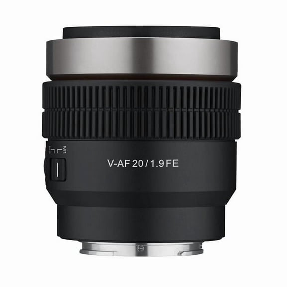 Rokinon CAF20-NEX Cine V-Auto Focus 20 mm T1.9 FE Camera Lens for Sony E